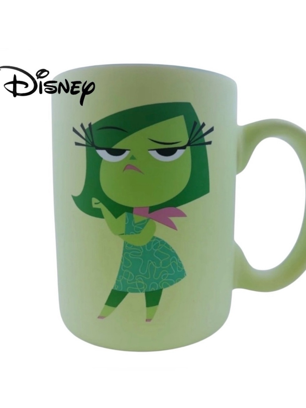 Disney Pixar Inside Out 2 Disgust Double Ew Ceramic Mug 18 oz NWT